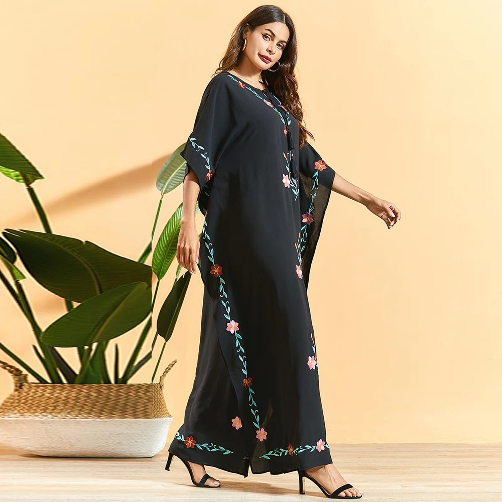 Платья Abaya Дубай Турция мусульманская Мода хиджаб платье мусульманский ислам