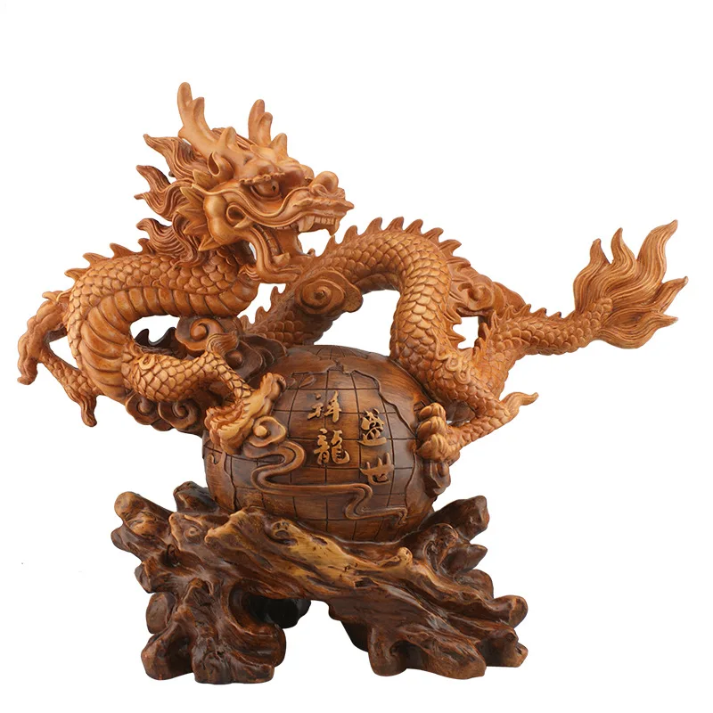 

home decoration accessories The source of Dragon Spirit Animal Totem dragon resin handicraft decoration Home Furnishing