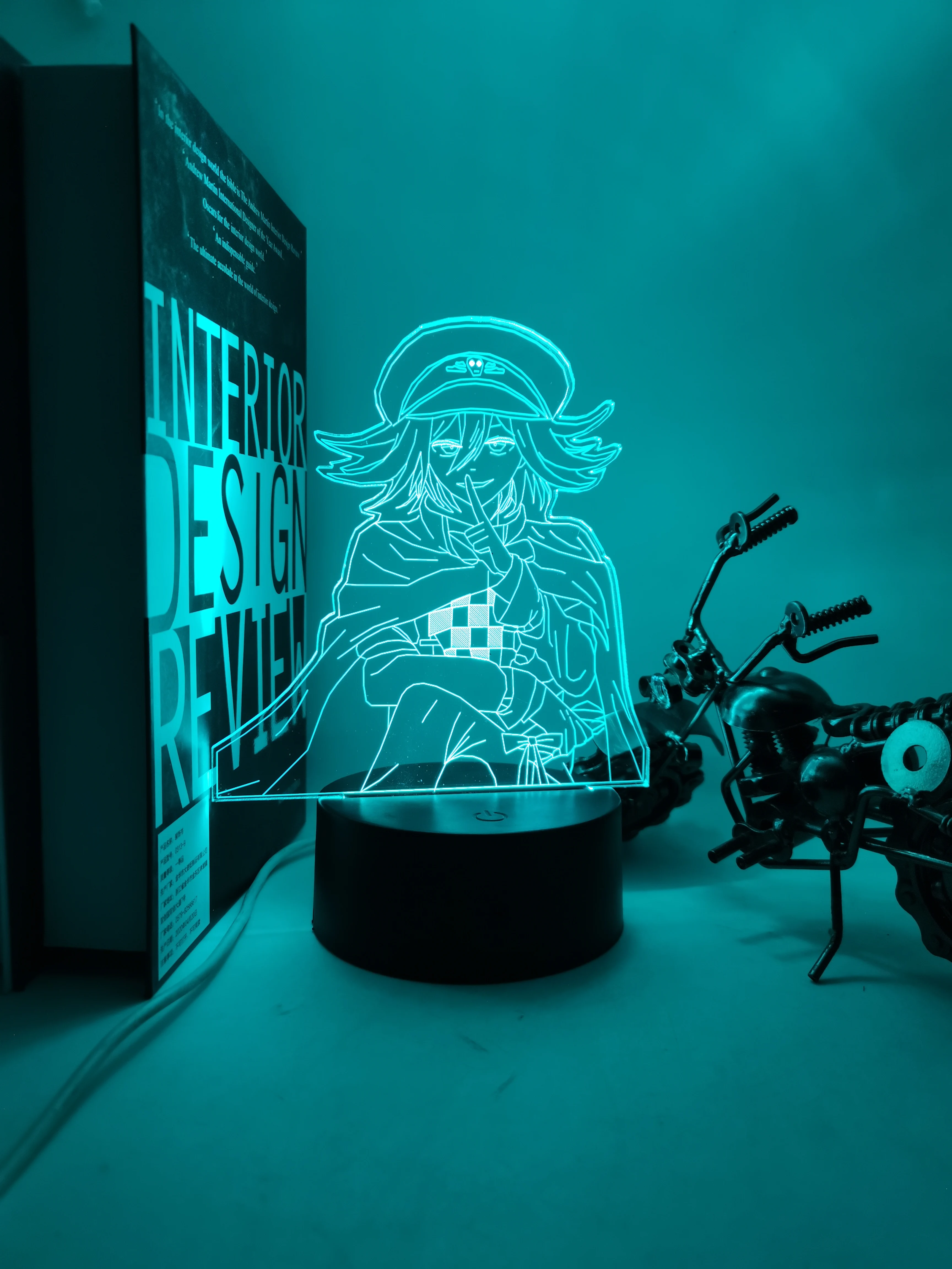 Danganronpa Led Night Light Kokichi Oma Lamp for Home Decoration Child Gift Danganronpa Acrylic Table Lamp Kokichi Oma night light lamp