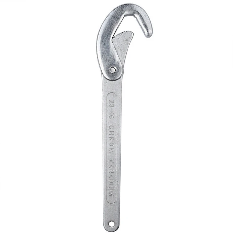 

Multi-function Adjustable Wrench CR-V Alloy Steel Universal Spanner Repair Tool for Water Pipe Screw Bathroom 85AC