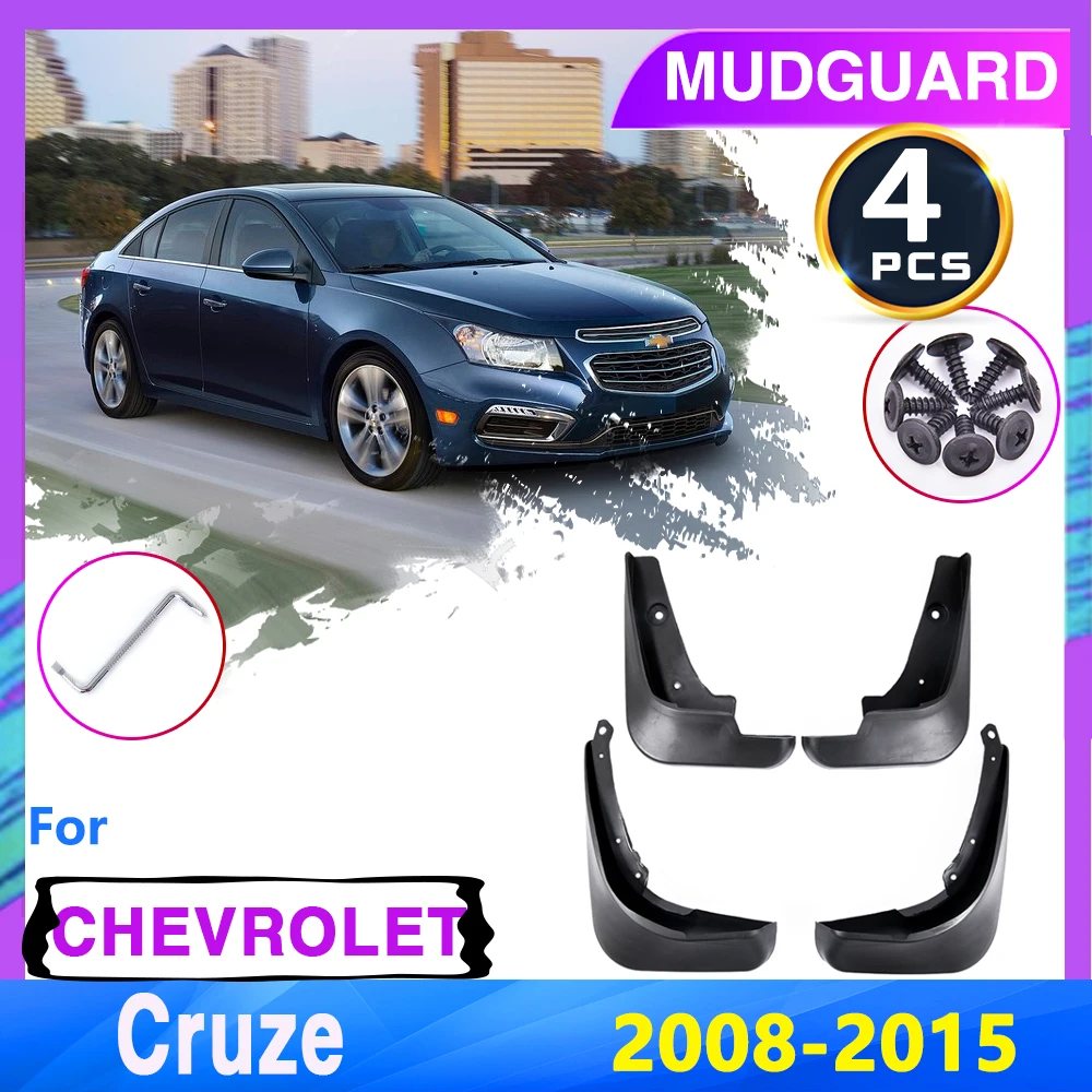 

Mudflap Mudguards Fender for Chevrolet Cruze J300 2008~2015 2009 2010 2011 2012 Splash Mud Guards Flaps Car Stickers Accessories
