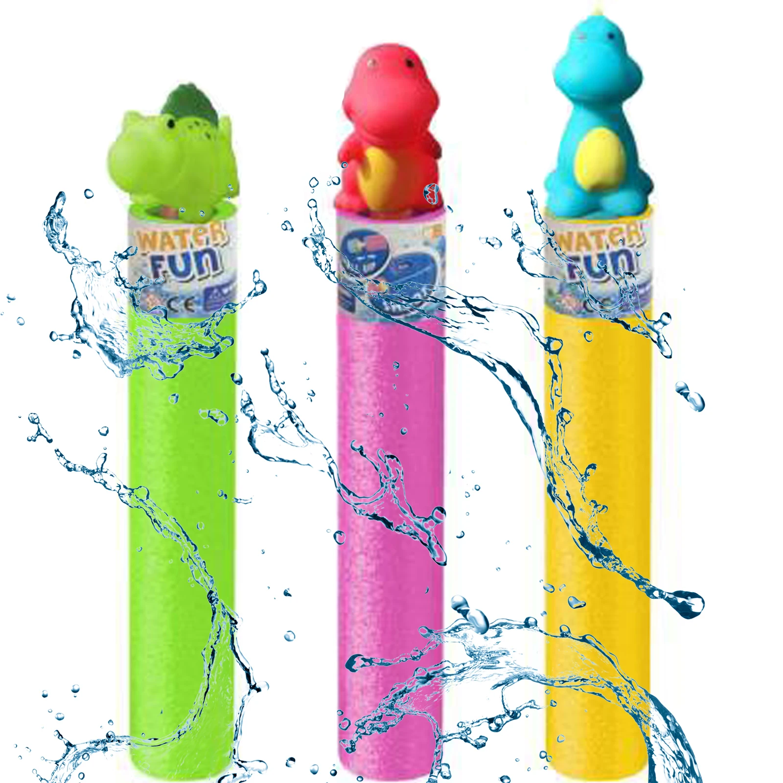 3 шт. набор водяных пушек с мультяшными животными | Дом и сад