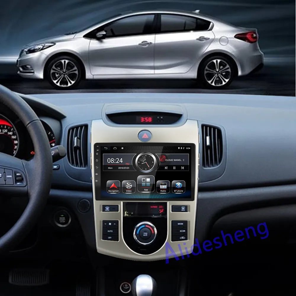 Автомагнитола для KIA Cerato 2 Forte MT AT porte koup 2008 2013 Android мультимедийный проигрыватель