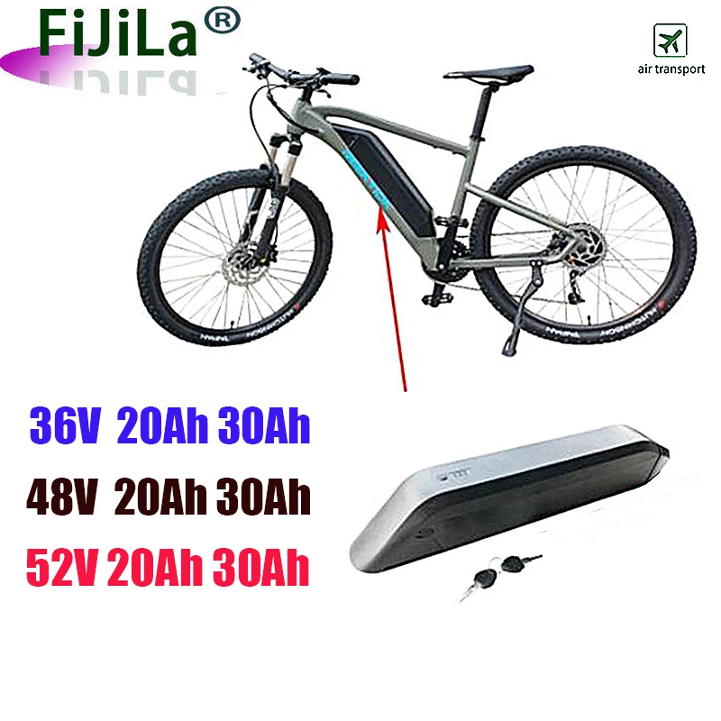 

Аккумуляторная батарея 48 В, 500 Вт, 750 Вт, 1000 Вт, 52 в, 17 Ач, 20 Ач, 30 Ач, 48 В, 20 Ач, 30 Ач, электрический велосипедный аккумулятор himiway с зарядным устрой...