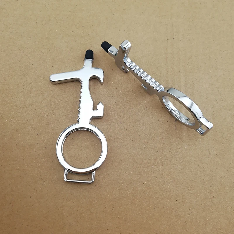 Изолированная бесконтактная открывалка для бутылок EDC с отверстием ключей ручка