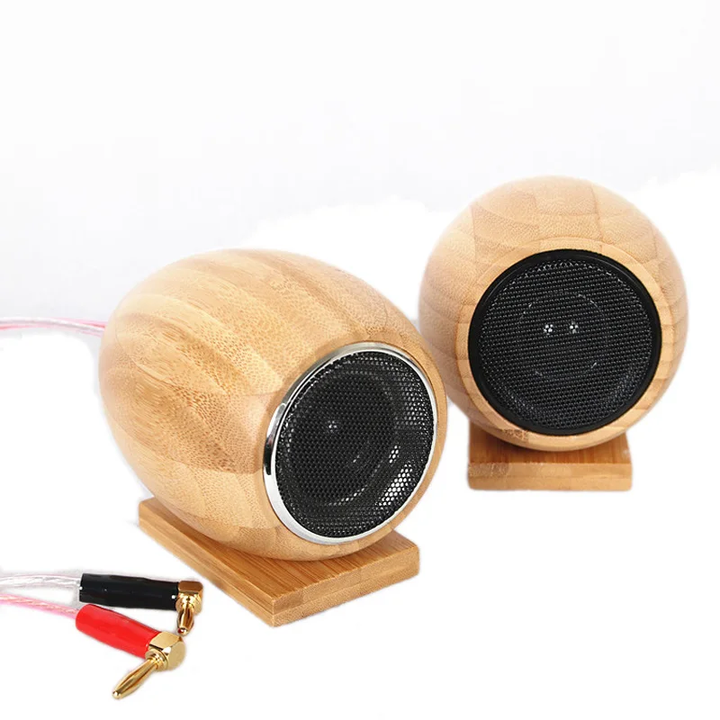 1 шт. 6Ohm 20 Вт HIFI шелковая пленка высокочастотный твитер бамбуковая коробка Топ