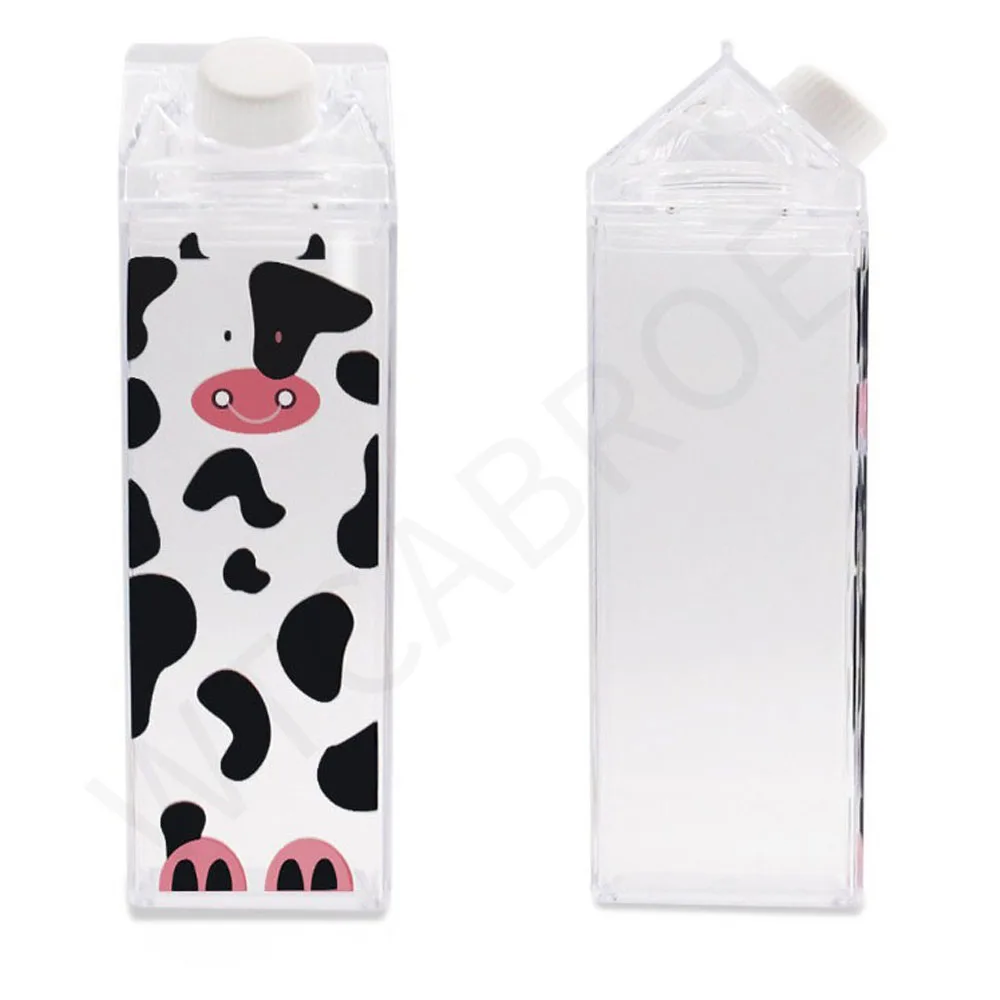 Наружные небьющиеся животные пластиковые свежие белые коровья Молоко бутылки