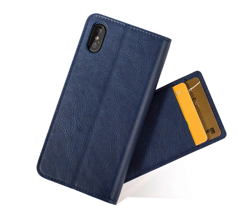 Musubo чехол из натуральной кожи для iPhone XR XsMax Xs X Funda, кошелек, чехол для телефона Apple 8 Plus, 7 Plus, 6 Plus, чехол s, флип, роскошный