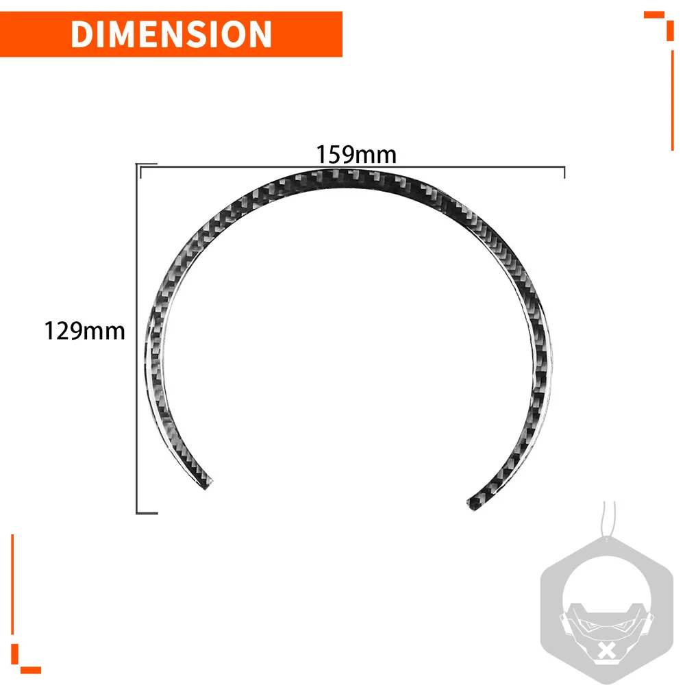 Наклейки из углеродного волокна для Mini Cooper Hardtop Clubman Convertible R55 R56 R57 тахометр