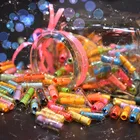 50 шт. конверт с надписью, бумажное выражение, любовь, пустые сообщения, капсулы для детей, таблетки, ежедневник для письма, улыбки