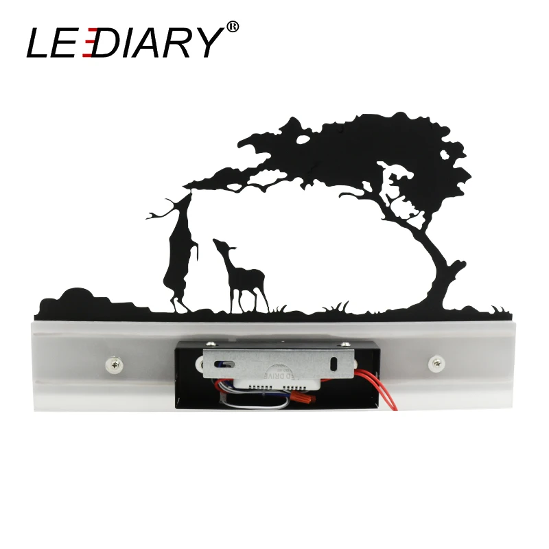 LEDIARY романтическая светодиодная настенная лампа креативная живопись 110 240 в