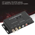 TM70 UHF TV LINK модулятор AV в RF конвертер ИК удлинитель с канальным дисплеем модулятор HDMI-совместимый беспроводной модулятор