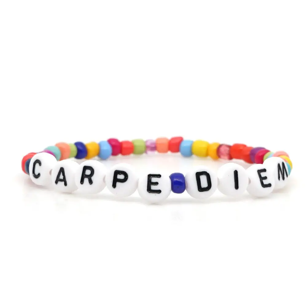 Женский браслет в стиле бохо Heishi разноцветные ювелирные изделия ручной работы с