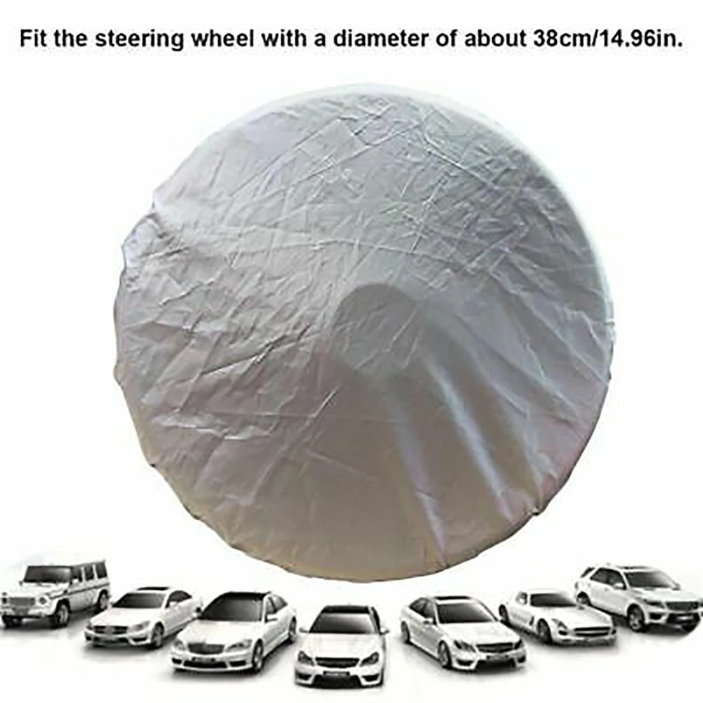 1 шт. солнцезащитный козырек Универсальный автомобильный серебристый|Чехлы на