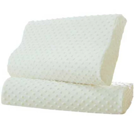 Белый Baffect пены памяти Ортопедическая подушка латексная подушка для шеи волокно медленно отскок мягкая подушка Массажер для воротниковой зоны здравоохранения - Цвет: Белый