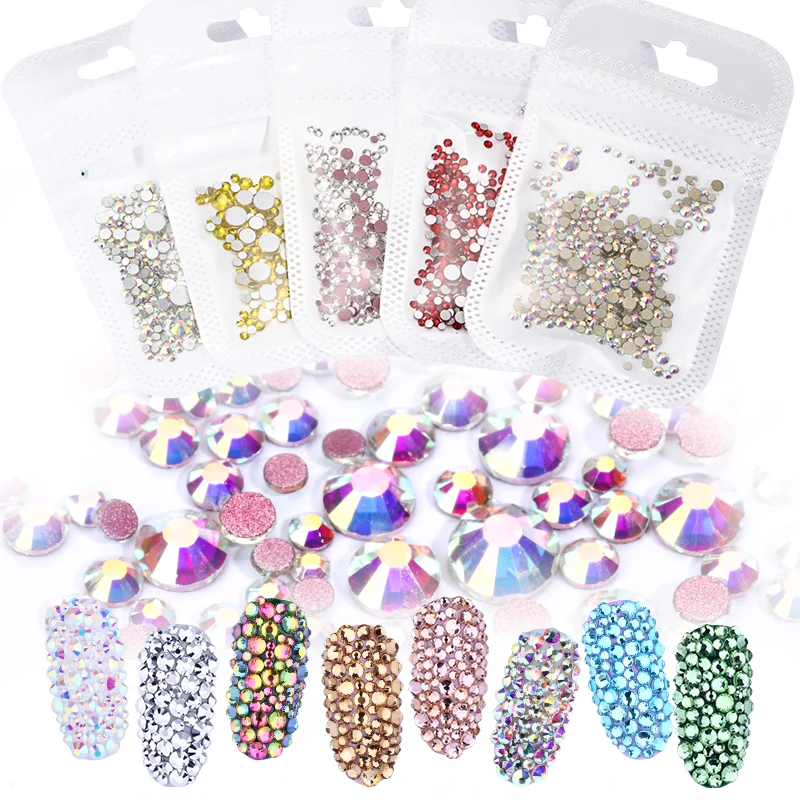 Astrobox новые модели страз для ногтей стразы Стразы шьют на ногтях 250 шт. украшения