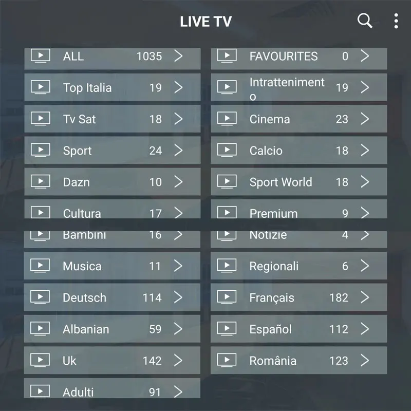Italia IP tv на 1 год Android Box Поддержка Spainish Germen Италия подписка 1000+ жизнь 2000 VODs m3u smart tv MEDIASET h96