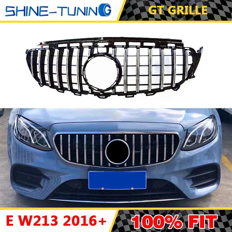 Передняя решетка подходящая для нового A C E GLA GLC class GT R GTR W176 W204 W212 W213 W207 без эмблемы