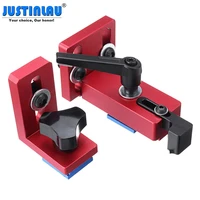 3045 type woodworking chute backing connector t track slot miter gauge machinery part module track stop locator rail retainer