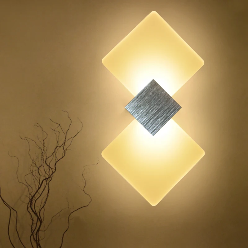 Постсовременная геометрическая форма светодиодный настенный светильник