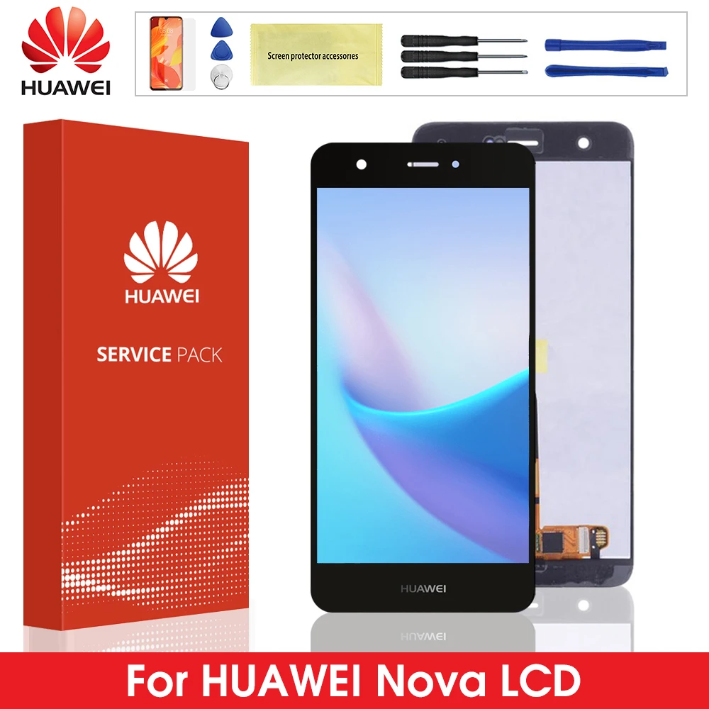 Оригинальный дисплей для Huawei NOVA ЖК с сенсорным экраном и дигитайзером Замена Nova