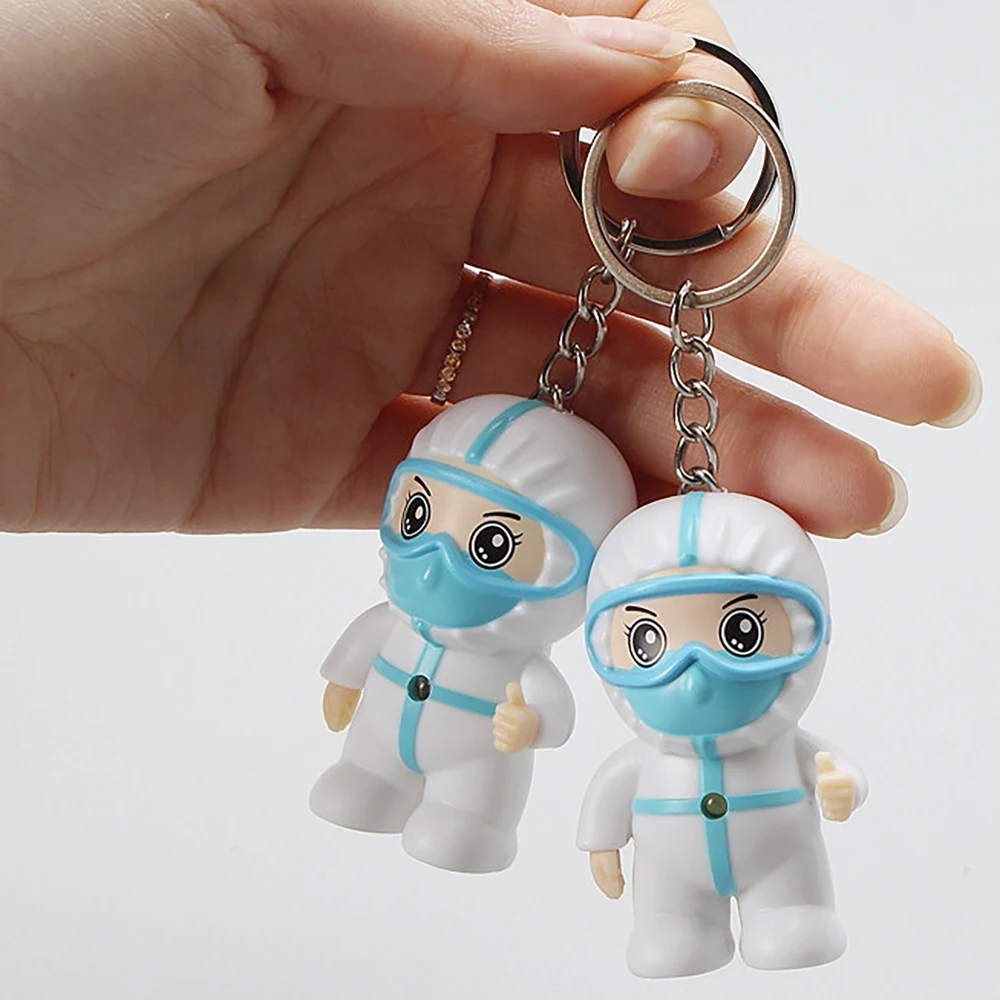 Брелок с мультяшным врачом медсестрой подвесные игрушки сувенир защитой от