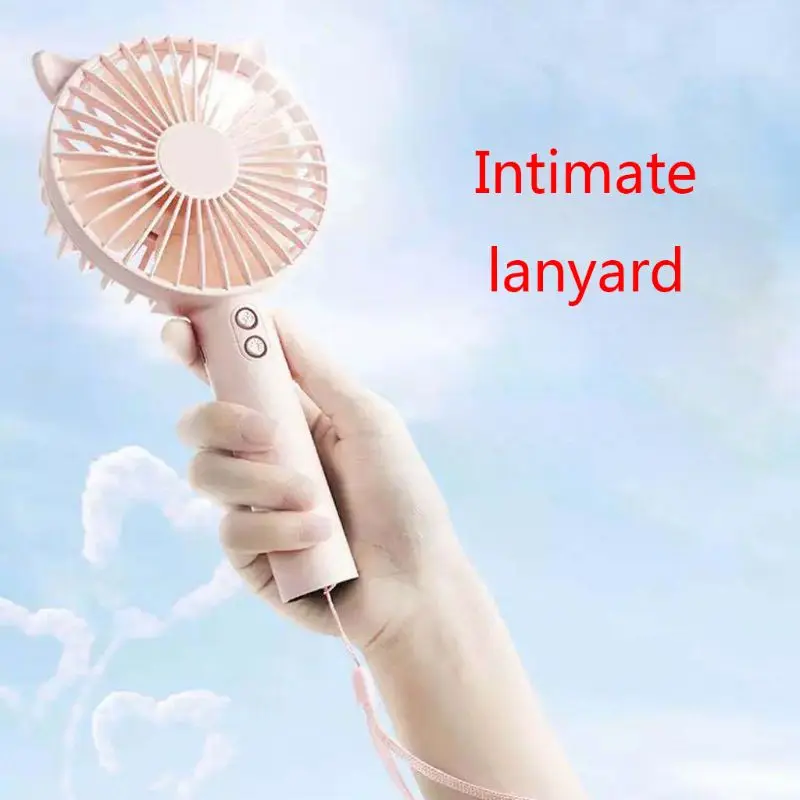 

Creative Mobile Phone Bracket Usb Handheld Fans 3 Speed Adjustable Cooling Fan