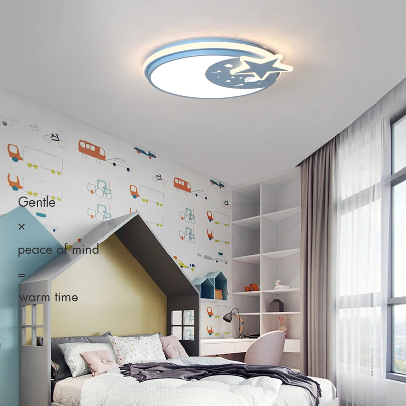 Luces de techo LED creativas modernas para habitación de bebé, dormitorio, estudio, baño, accesorios de iluminación, lámparas de montaje en techo