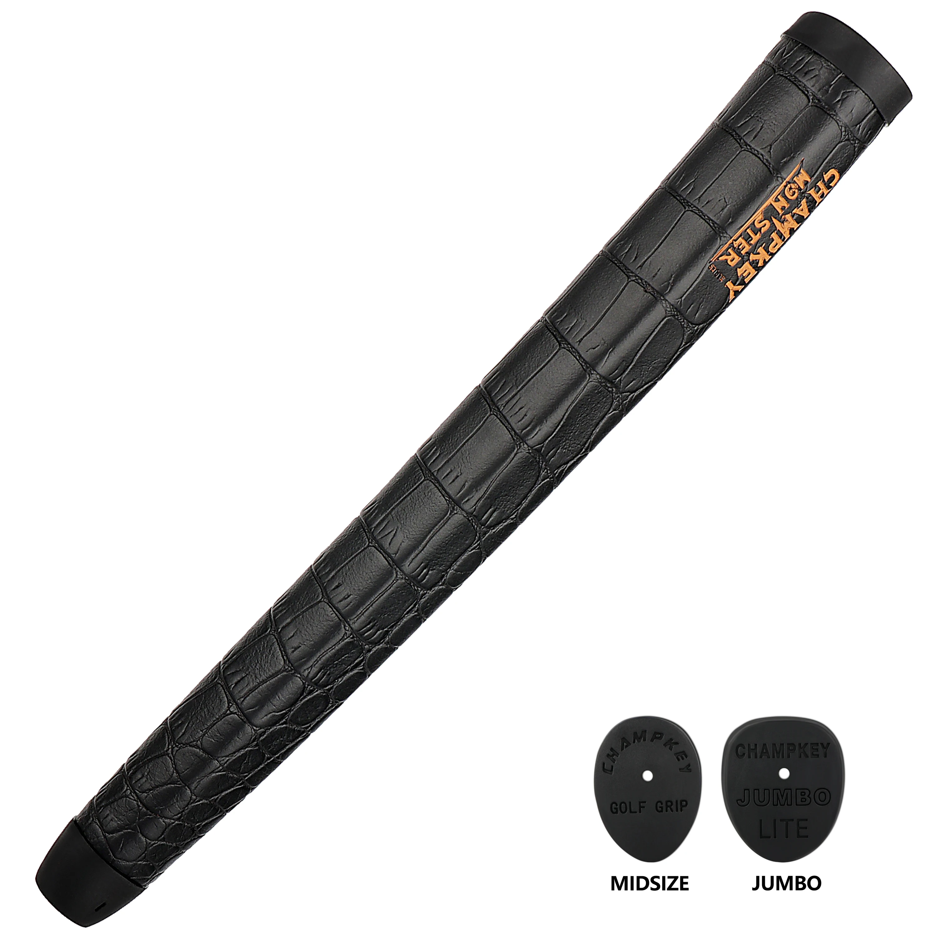 Новые ручки для гольфа CHAMPKEY из змеиной кожи большого размера 6 цветов ручная