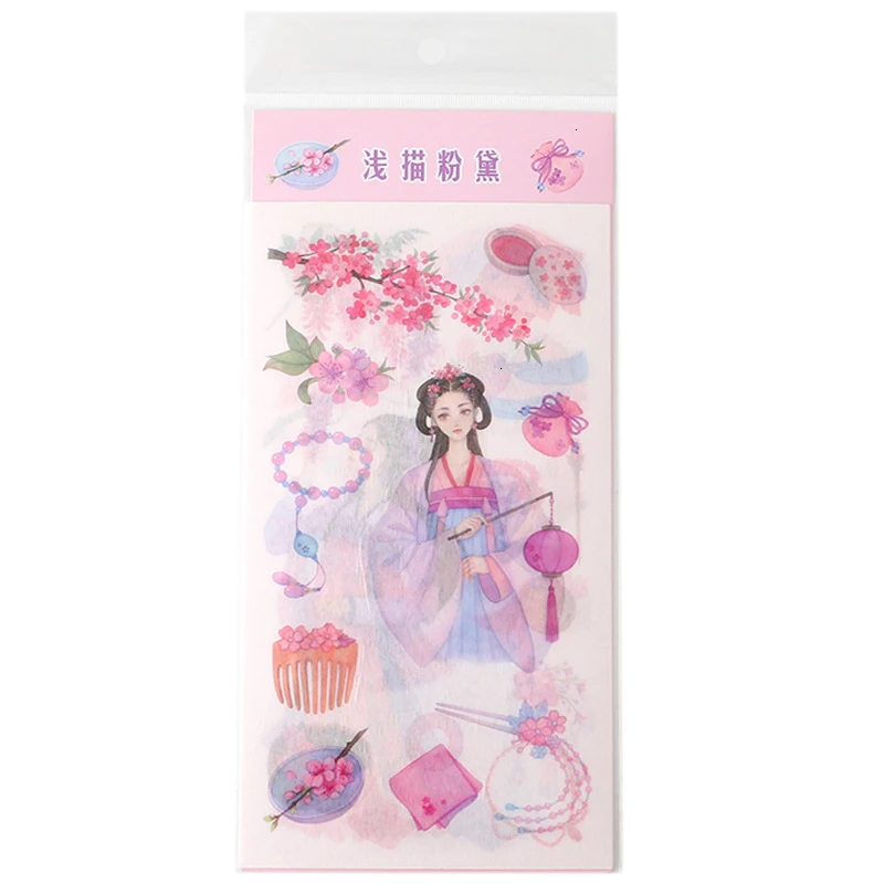 4 шт./лот креативный мультяшный кавайный бумажный стикер милый DIY Дневник фото