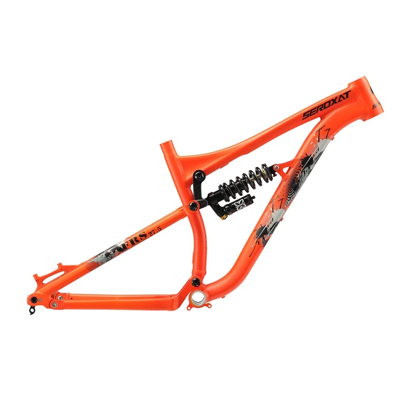 

Newest SALTO SEROXAT all-terrain Cross Mountain Down Hill bike suspension bicycle frame MTB alloy thru axle 27.5er Free shipping
