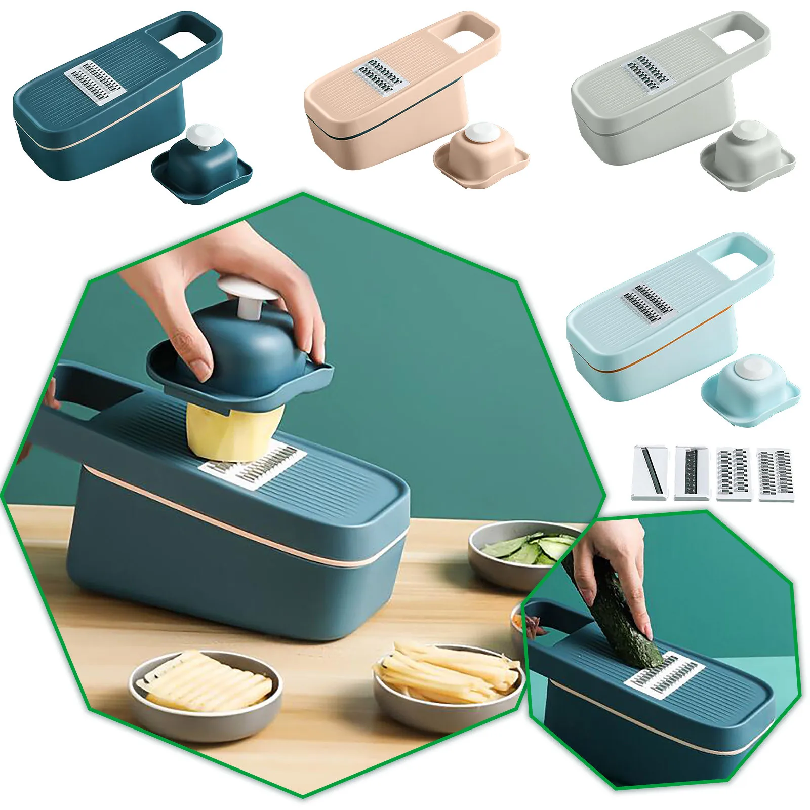 

Multifunctional Kitchen Artifact For Slicing Potatoes And Vegetables