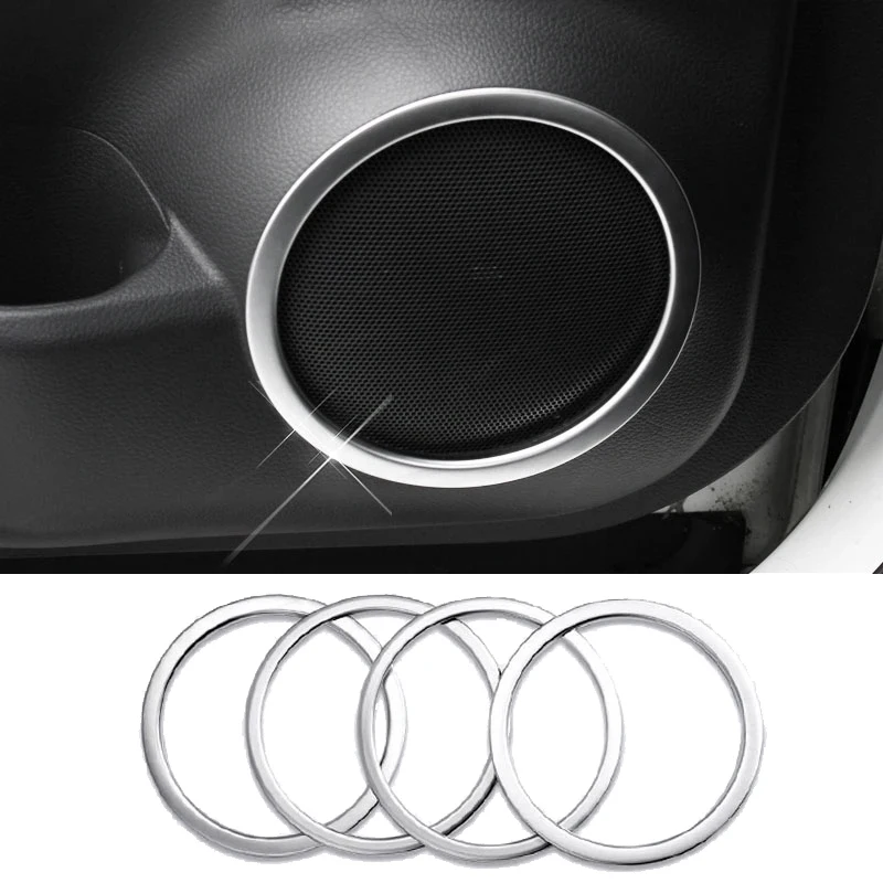 

Car Interior Speaker Horn Frame Trim Decoration Ring for Nissan Qashqai 2014-2020 2016 2017
