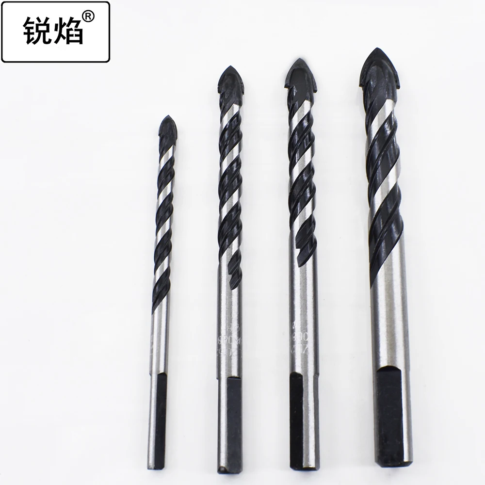 

Multifunctional High Quality Drill Bits Construction Ceramic Triangle Drill Bit Set For Ceramic Tile Concrete Glass Marble