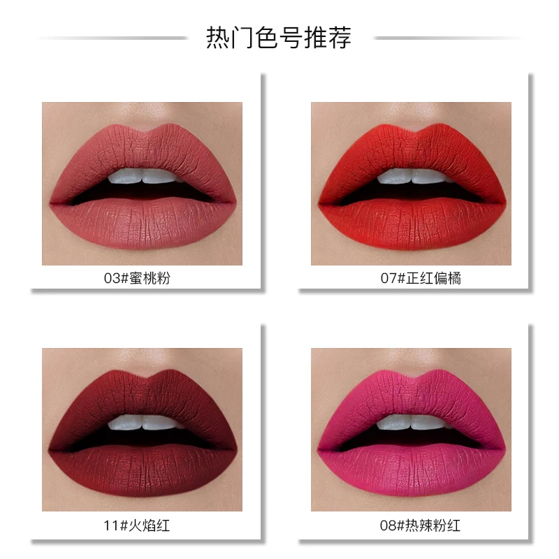 Водонепроницаемый матовая губная помада долго-Прочный Блеск Тени для век