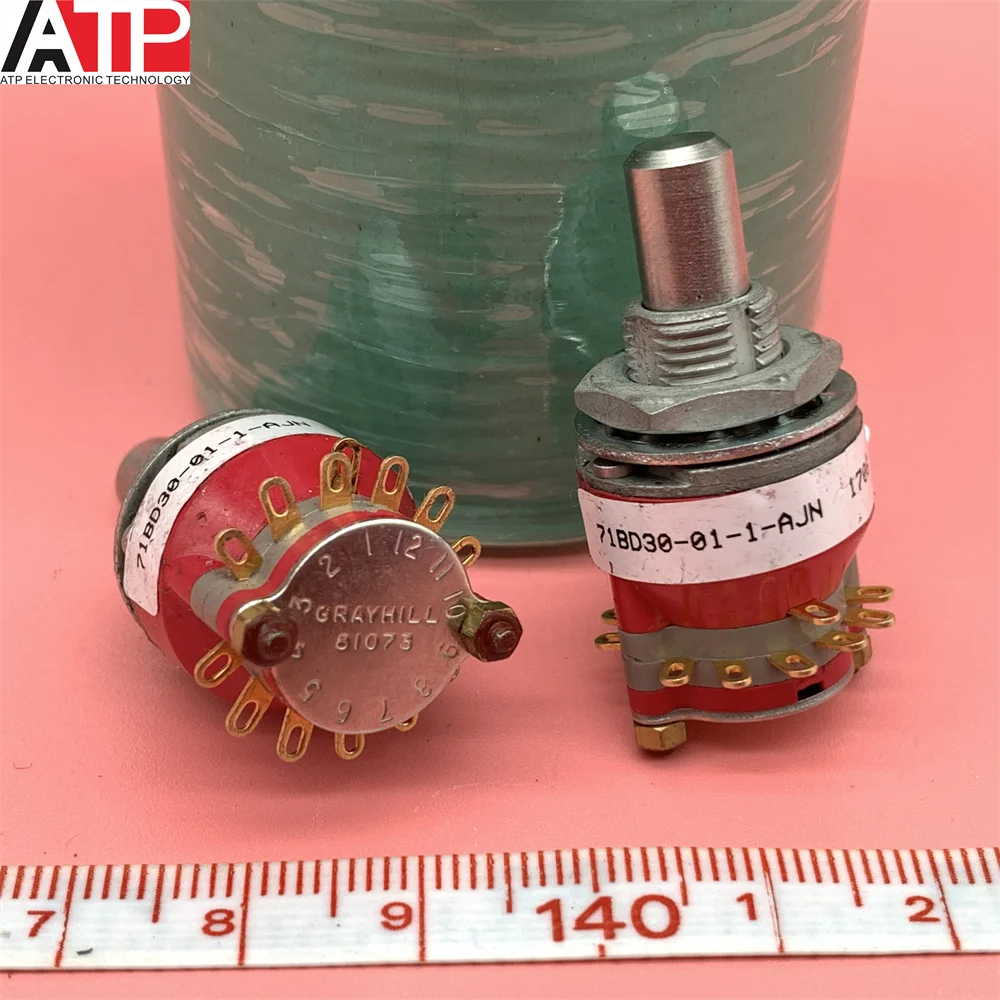

1PCS 71BD30-01-1-AJN new Grayhill band rotary switch genuine goods spot map import welcome to consult and order.