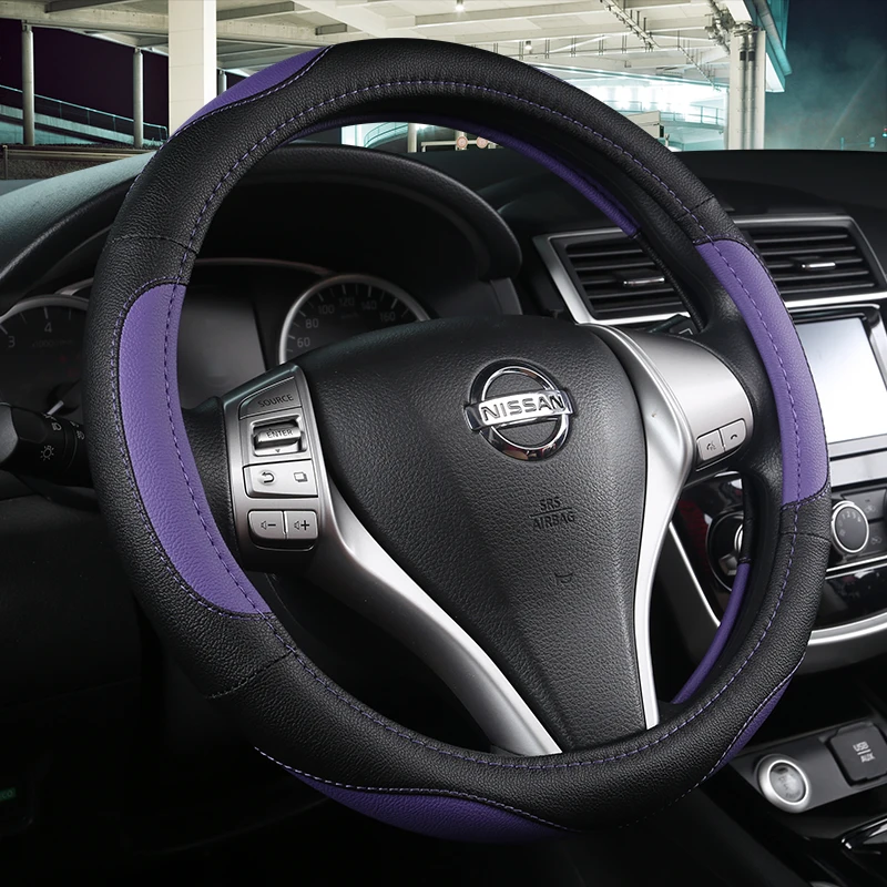 DERMAY 7 цветов Φ для Ford Focus BMW Volkswagen Toyota Renault KIA Skoda Opel Mazda Audi|car steering wheel cover|steering coverwheel cover