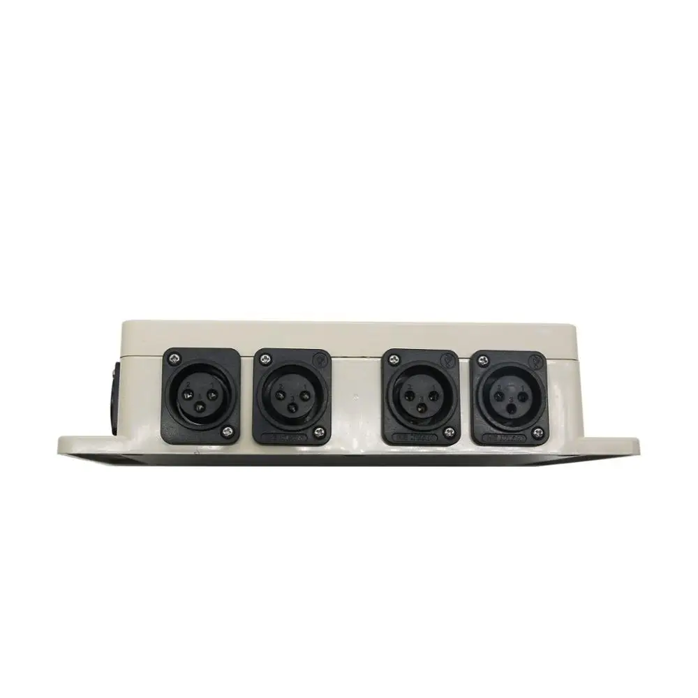 TZT 8-канальный усилитель сигнала DMX 1000V DMX512 Контроллер светильник сцены для