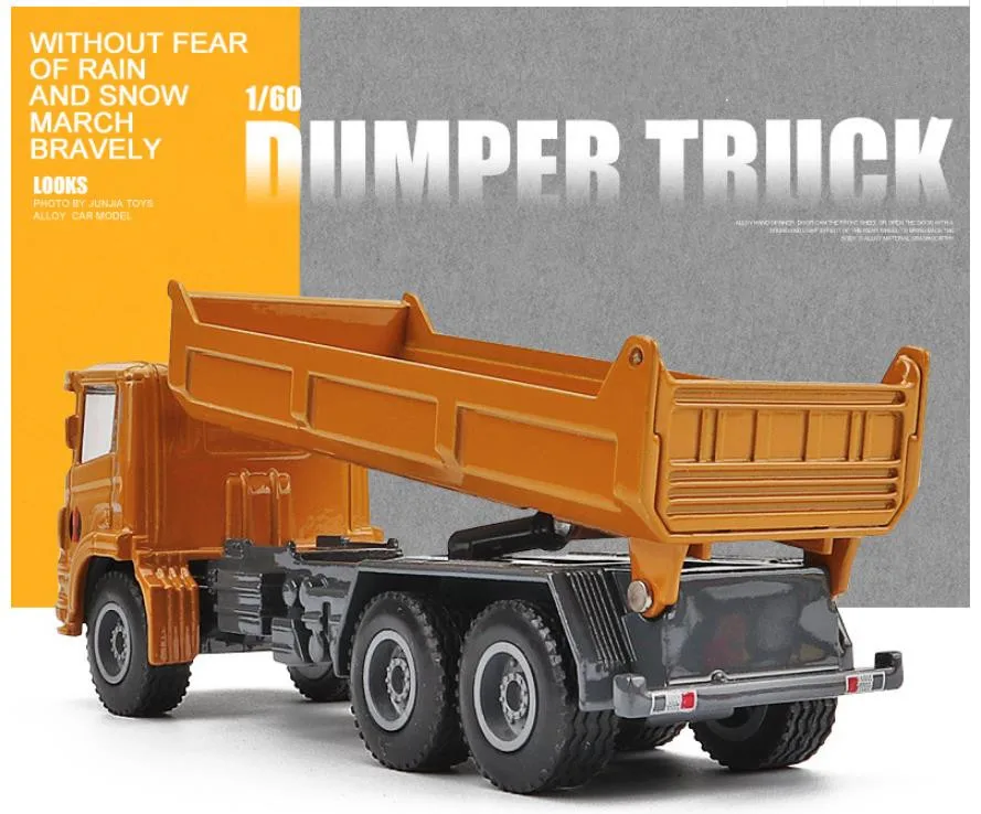 Высококачественный инженерный грузовик из искусственного сплава, 1: 60 самосвал Модель, самосвал игрушка