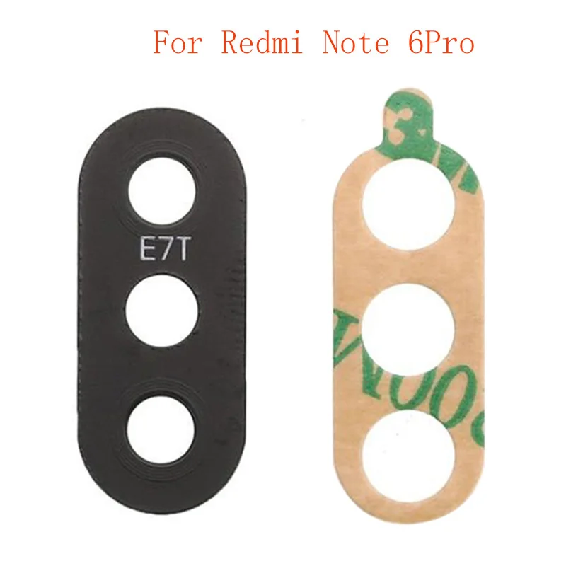 Замена стекла для объектива задней камеры Xiaomi Redmi K30 K30Pro K20 Note 8 8Pro 7 6 5 S2 запасные