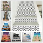 Трехмерная Наклейка для лестницы, самоклеящаяся наклейка на пол, для спальни, кухни, домашнего декора, ванной комнаты