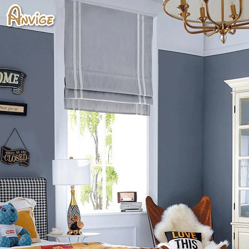 

Anvige Modern 60+ Colors Roman Shade,Hardware For Installation Included,Window Treatment
