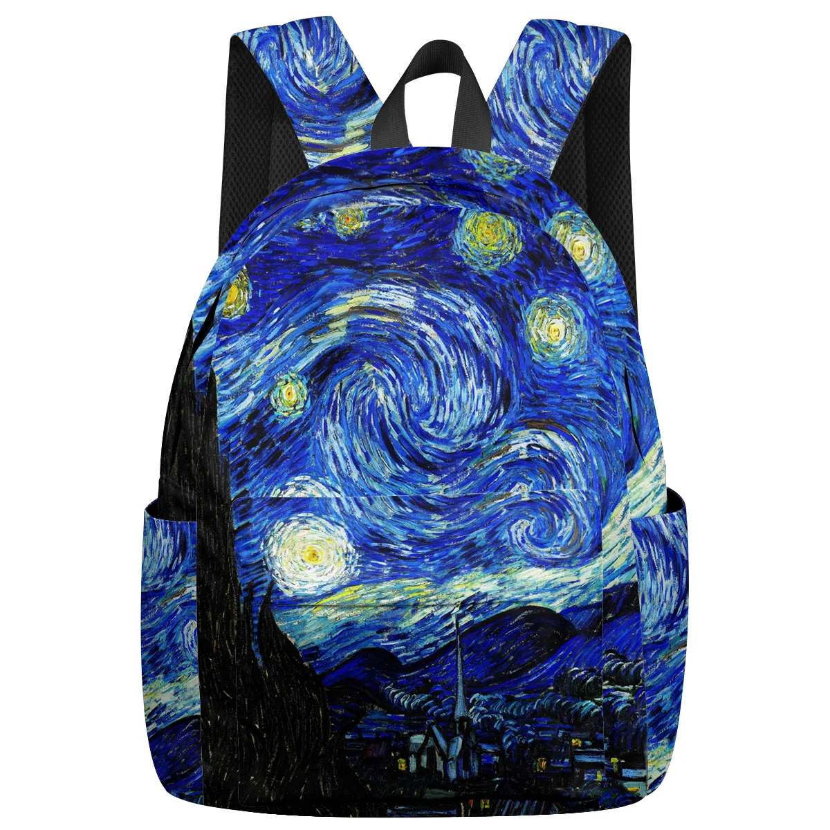 Звездная ночь картина маслом рюкзак для подростков дорожные сумки школьные