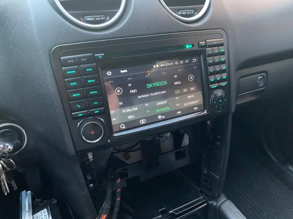 Автомобильный мультимедийный DVD плеер для Mercedes Benz GL ML CLASS W164 ML350 ML50 Android радио GPS