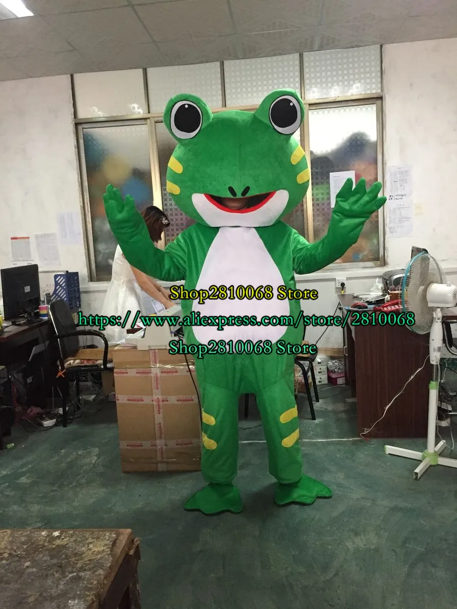 Прямые продажи с фабрики лягушка маскот костюм комплекты героями мультфильмов