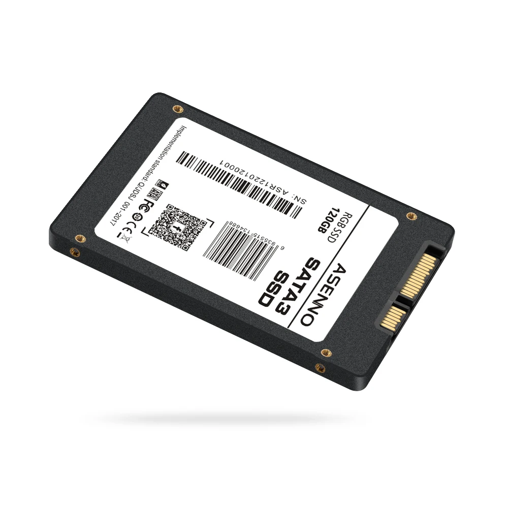 Жесткий диск ASENNO SSD 2 5 дюйма HDD SATA3 RGB 120 ГБ 240 твердотельный 480 ТБ блестящая игровая