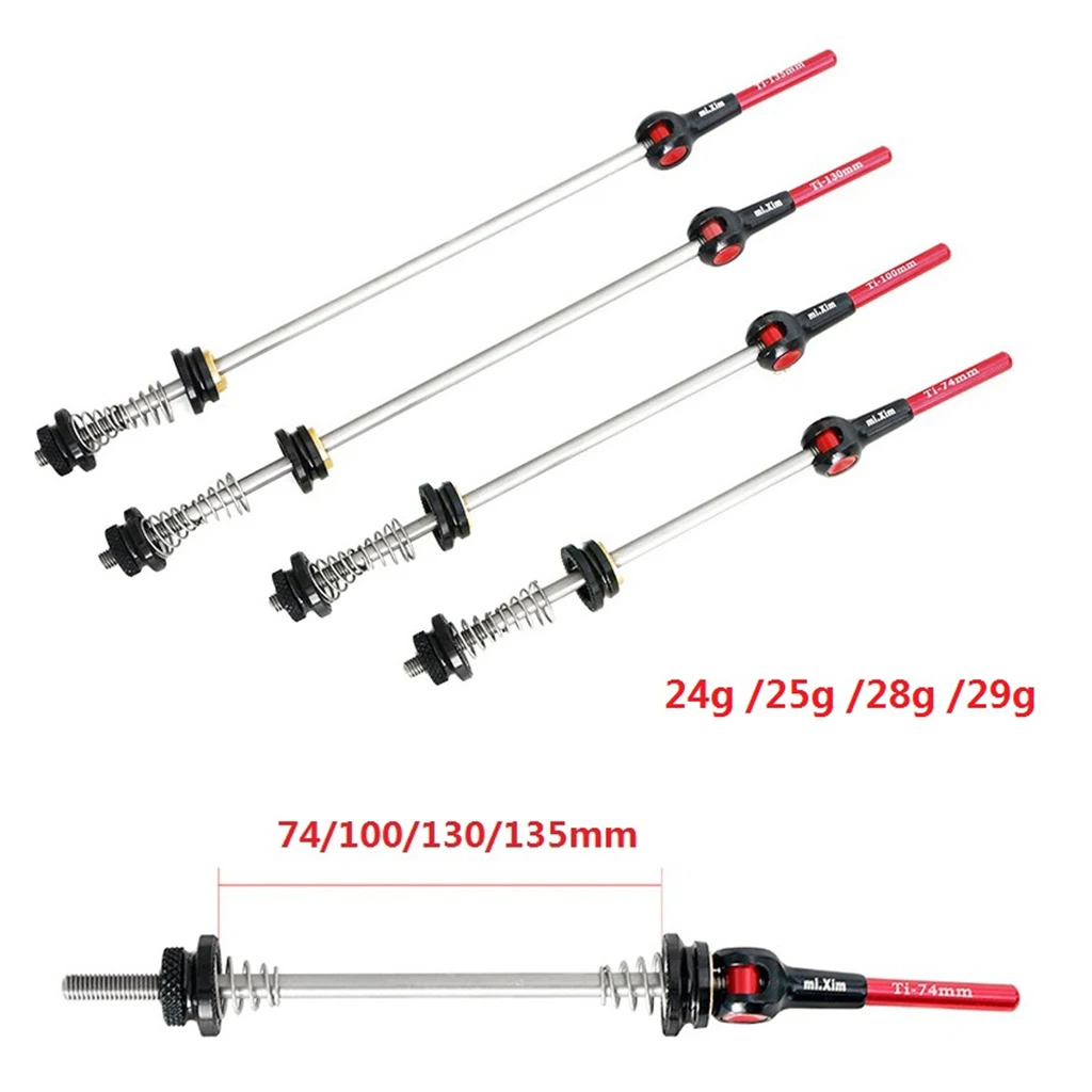 

Шпажки из титанового сплава Ti Quick Release дорожный складной велосипед 74/100/130/135 мм