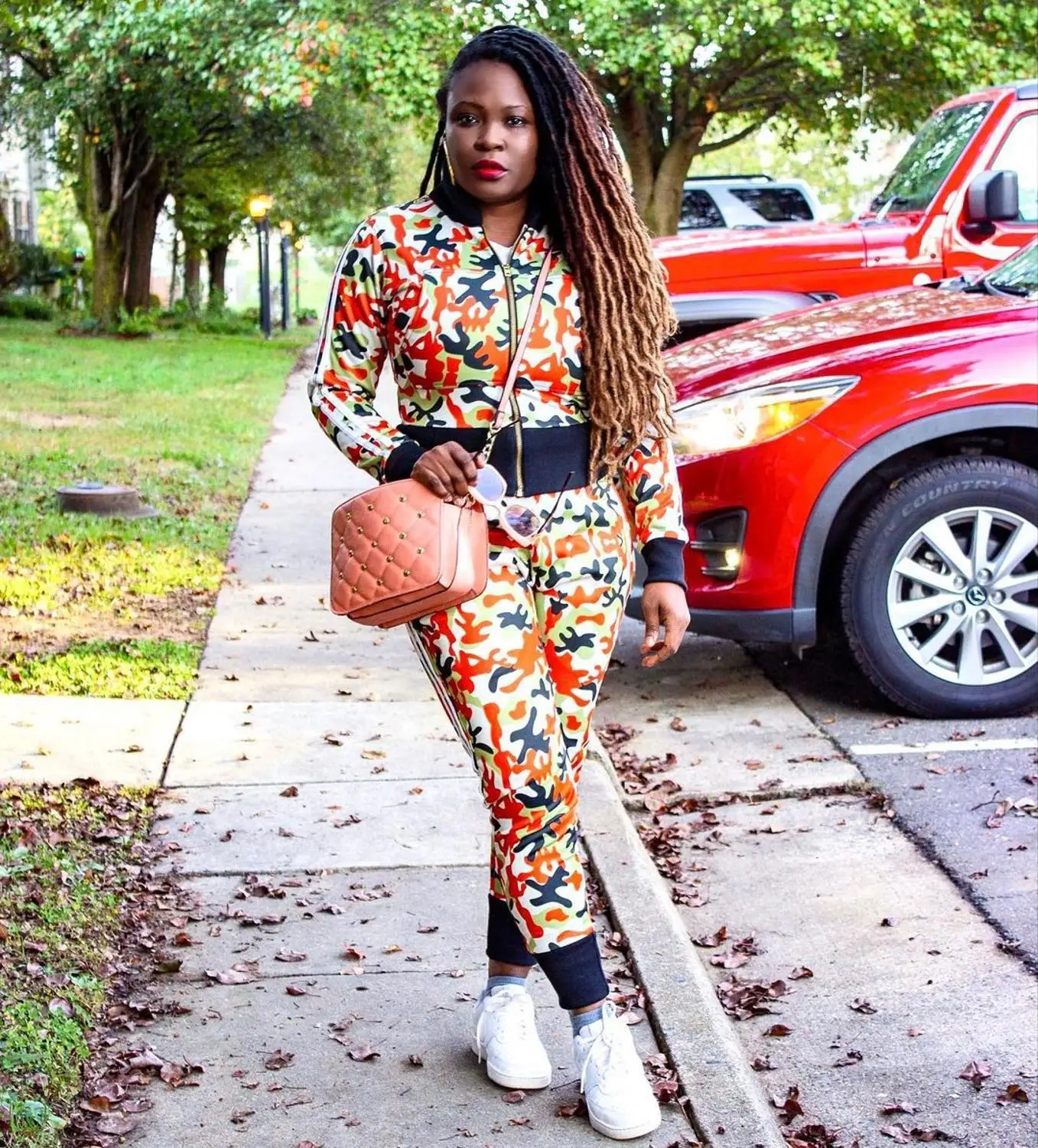 

Tie Dye Tracksuit Women Two Piece Outfits Matching Sets Long Sleeve Pullover Top High Waisted Trousers Cool Girl Streetwear