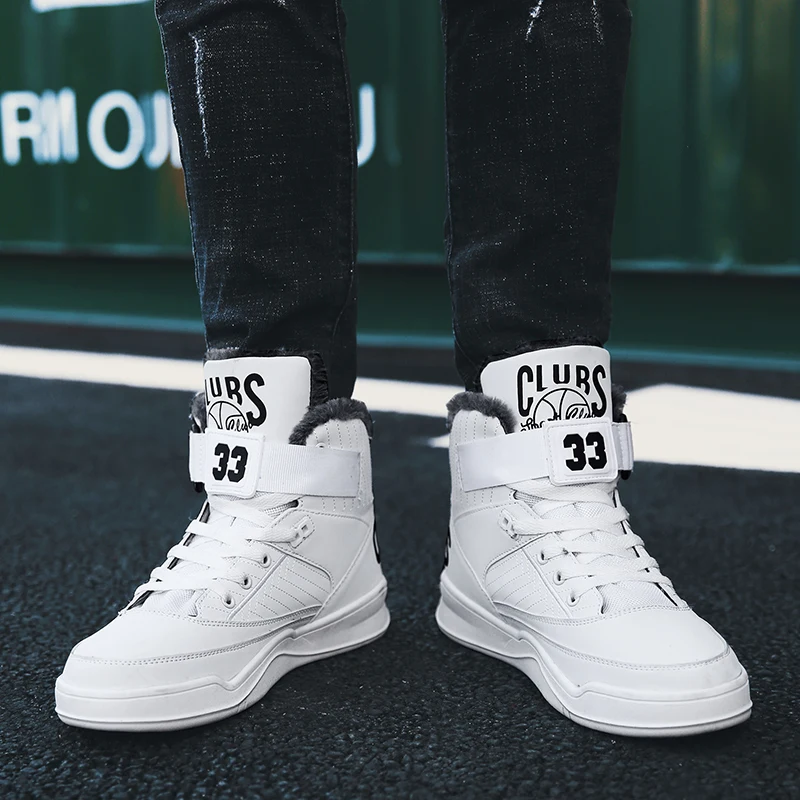 Winter Shoes For Mens Male Bona Casual Hip Hop Fashion High Top Sneakers True Trainers Trend White Footwear Autumn Hot36-48 | Обувь