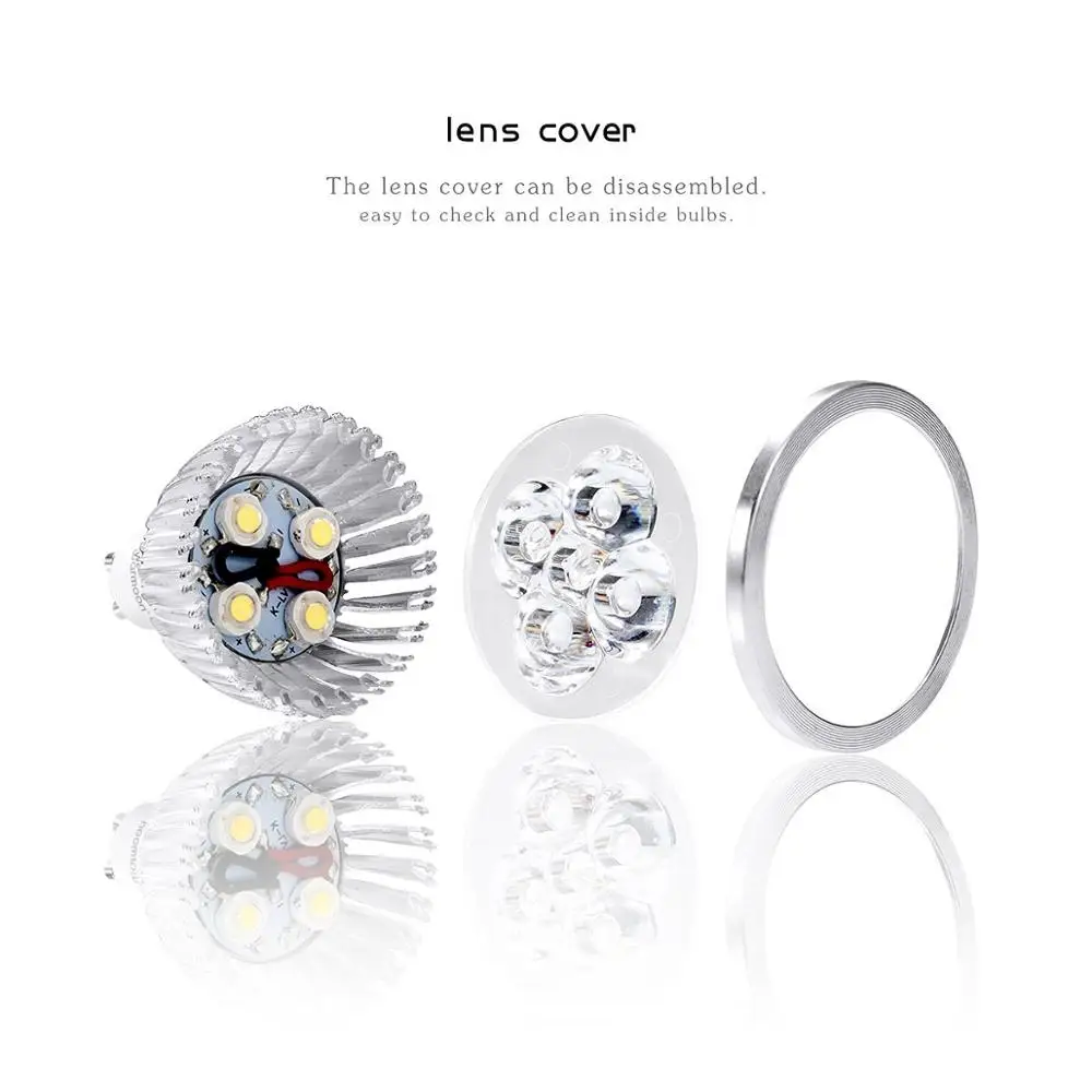 Светильник ing E27 Точечный светильник с регулируемой яркостью светодиодный 3 Вт 4 5